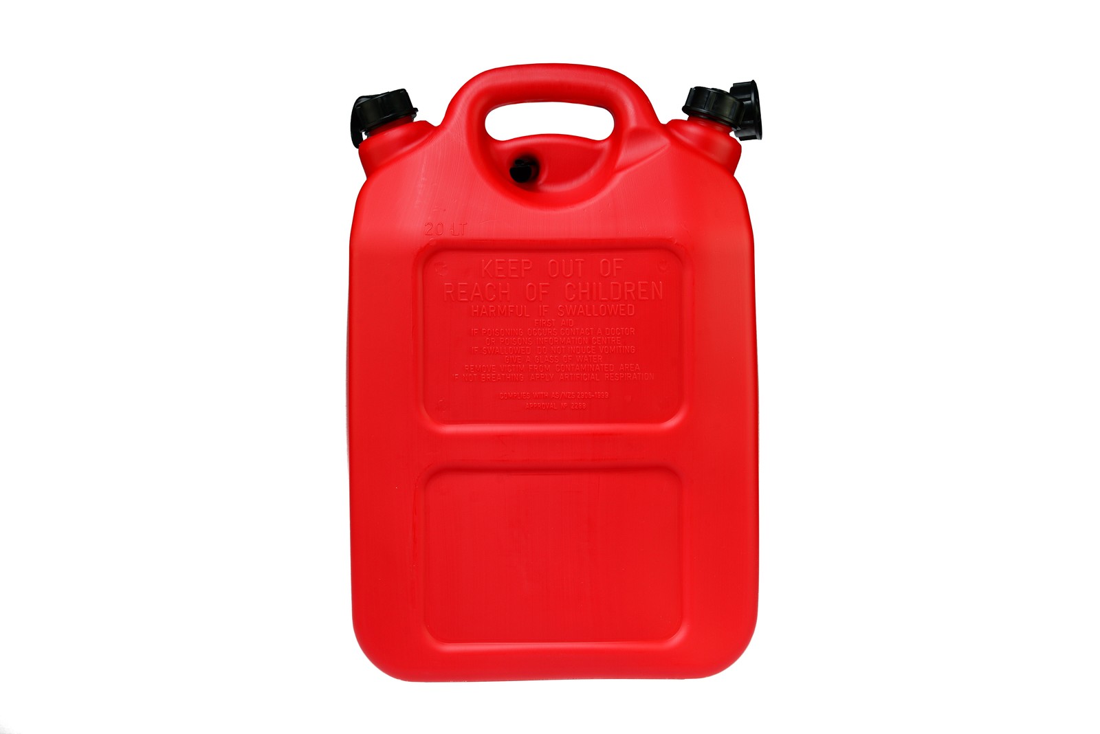 20L Red Jerry Can - Military Style - AgBoss™