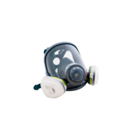 Silicon Full Face Respiratory Mask ABEKP2 Kit