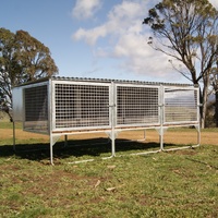 SDK Flat Pack, 3 bay Kennel