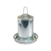 AgBoss Stainless Steel Poultry Drinker 3 litre