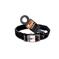 AgBoss Black Dog Collar | 25mm x 55cm (22") 