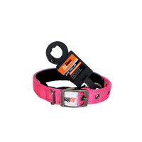 AgBoss Hot Pink Dog Collar | 25mm x 45cm (18")  