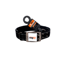 AgBoss Black Dog Collar | 40mm x 60cm (24")  