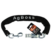 AgBoss Dog Ute Chain with quick release 4mm x 500mm
