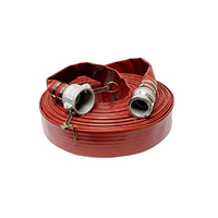 Layflat Hose Ribbed 50mm (2") x 100m with Camlock Fittings