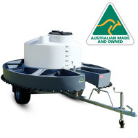 Milk Bar Classic Mobile Milk Feeders, Single Axle, 500 litre, 50 teat