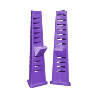 Tri Jump Stand & Cup - Purple (1pr)