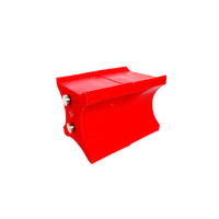 Keyhole Jump Cup - Red (1pr)