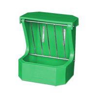 Hay Rack Feeder with Lid - Green