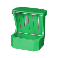 Hay Rack Feeder with Lid - Green