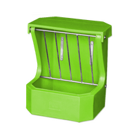 Hay Rack Feeder with Lid - Lime