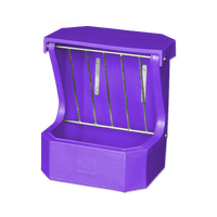 Hay Rack Feeder with Lid - Purple