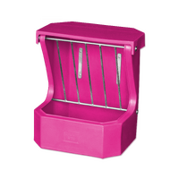 Hay Rack Feeder with Lid - Pink