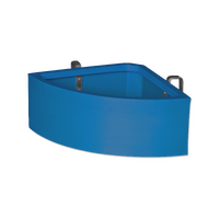 Corner Feeder, 45 litre - Teal