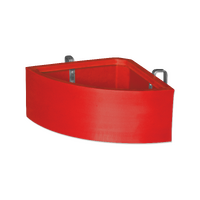 Corner Feeder, 45 litre - Red
