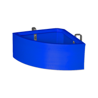 Corner Feeder, 45 litre - Blue