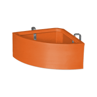 Corner Feeder, 45 litre - Orange