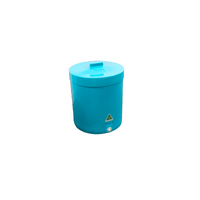 Feed Bin + Lid WITHOUT Inserts Teal 