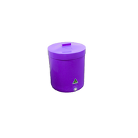 Feed Bin + Lid WITHOUT Inserts Purple