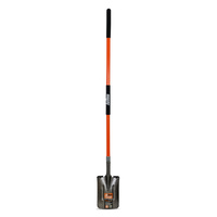 AgBoss Post Hole Shovel Square - Long Fibreglass Handle