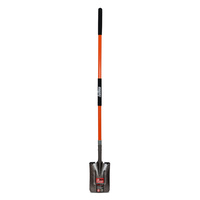 AgBoss Deep Post Hole Square Shovel 18 Deg. Fibreglass Handle