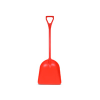 Plastic Grain Shovel Red