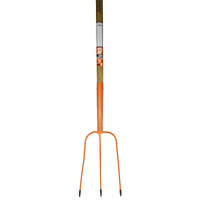AgBoss Hay Fork - 3 Prong - Wooden Handle