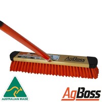 soft fine bristle broom