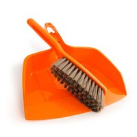 AgBoss Plastic Dustpan & Brush