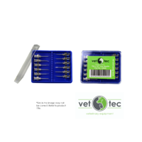 Vet-Tec Needles  Luer 6g x 1/2" 