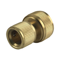 3/4" Brass hose connector