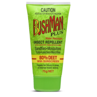 Bushman Plus DryGel 80% Deet with Sunscreen 75g
