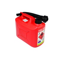 5L Red Jerry Can - Squat Style