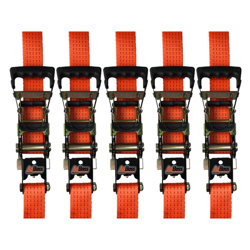 AgBoss Ratchet Tie Down Heavy Duty - 2500kg (13mx50mm)