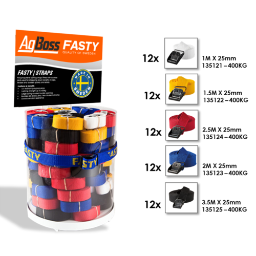 AgBoss FASTY Strap The Barrel (60 piece)