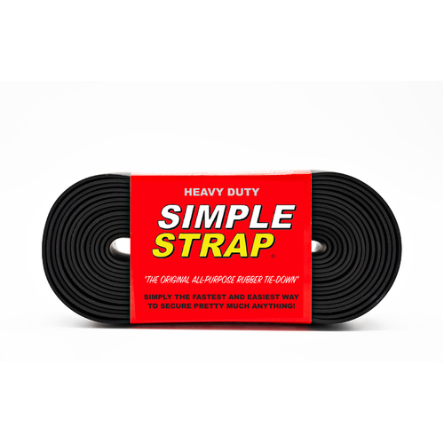 Simple Strap 3mm x 40mm x 6m Black