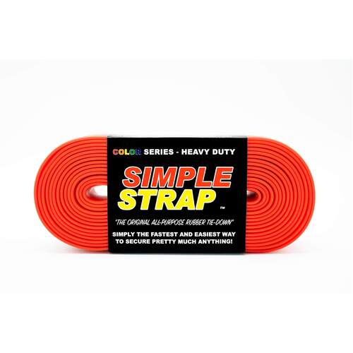 Simple Strap 3mm x 40mm x 6m Red