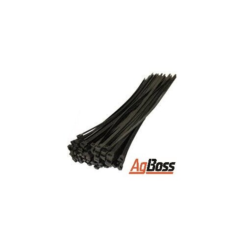 AgBoss Cable Ties 100 x 2.5mm Black 100 pc