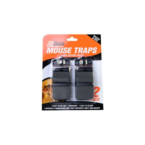 Sure-Catch Mouse Trap - 2pk