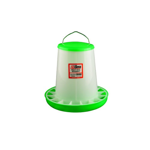 Green Straight Poultry Feeder 5.5kg