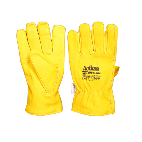 AgBoss 3M Thinsulate Leather Gloves | 2XL