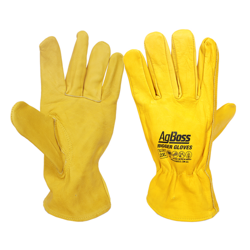 AgBoss Rigger Superior Grade Leather Gloves | 2XL