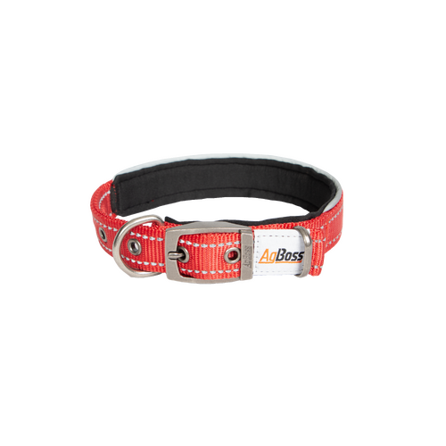 AgBoss Red Dog Collar | 25mm x 50cm (20") 