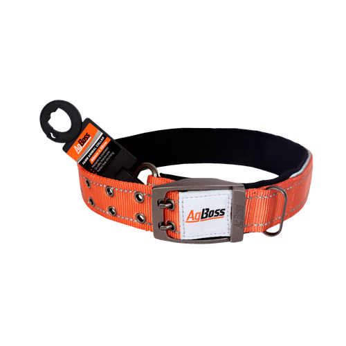 AgBoss Orange  Dog Collar | 40mm x 65cm (26")