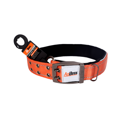 AgBoss Orange  Dog Collar | 40mm x 65cm (26")