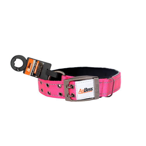 AgBoss Hot Pink Dog Collar 40mm x 65cm (26") 