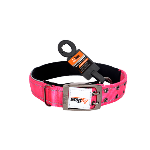 AgBoss Hot Pink Dog Collar 40mm x 70cm (28")  