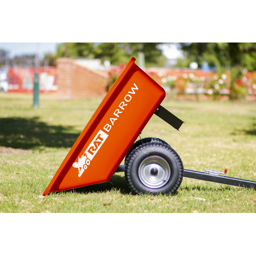 RAT Barrow Poly Tub Trailer | Orange Tub