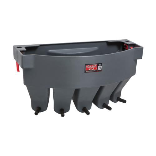 Milk Bar 5 Teat Drinker with Ezi Lock, 30 litre, Compartment