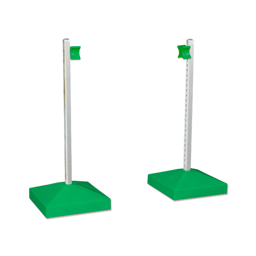 Jump Wing Keyhole Square Base & Cup - Green (1pr)